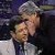 Jay Leno; Jay whispers a use for the pillows to Jeff
